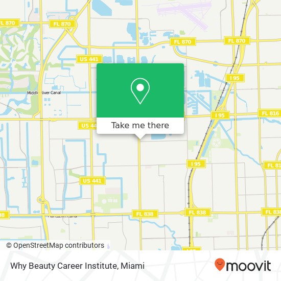 Why Beauty Career Institute map