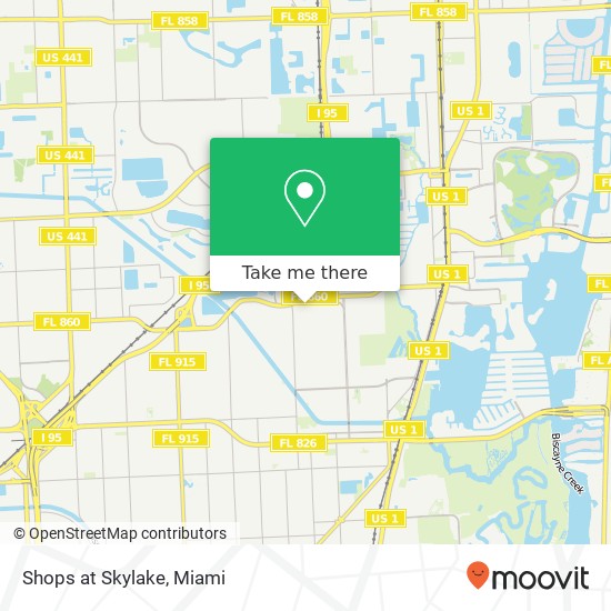 Shops at Skylake map
