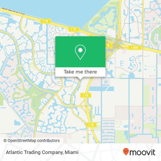 Atlantic Trading Company map