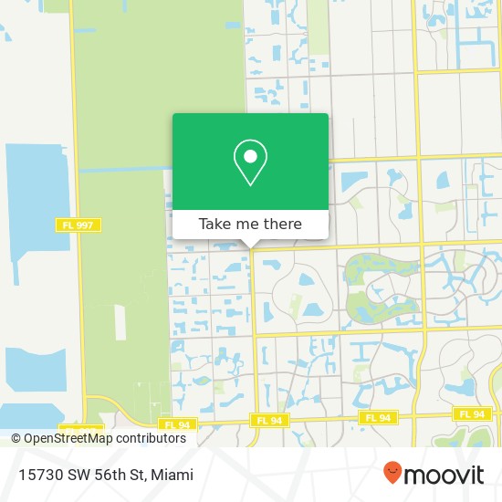 15730 SW 56th St map