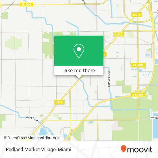 Redland Market Village map