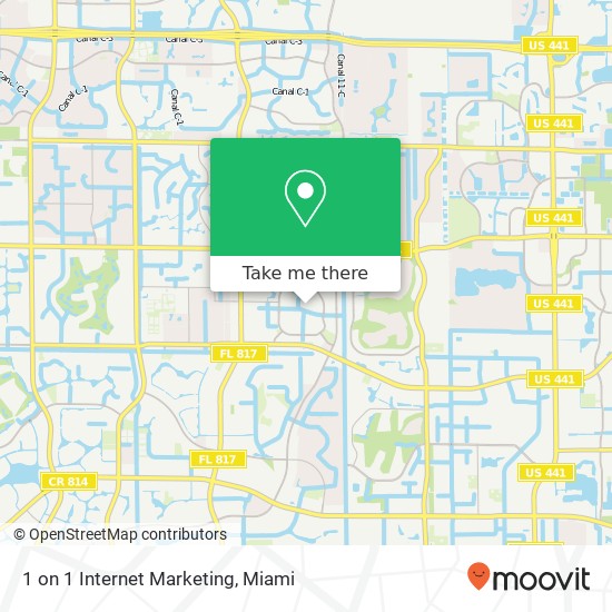 Mapa de 1 on 1 Internet Marketing