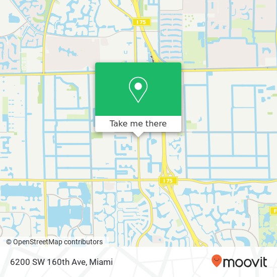 Mapa de 6200 SW 160th Ave