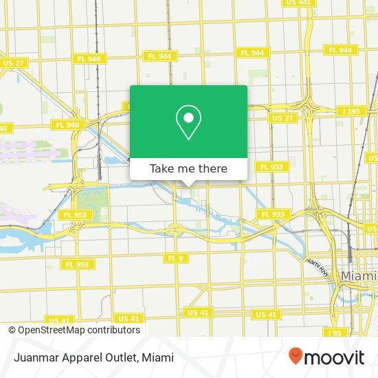 Juanmar Apparel Outlet map