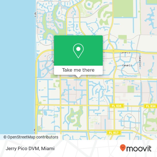 Jerry Pico DVM map