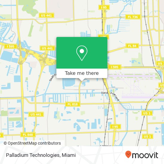 Mapa de Palladium Technologies