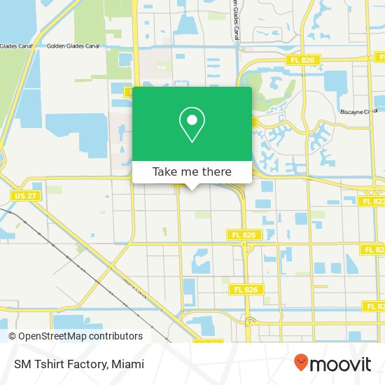 SM Tshirt Factory map