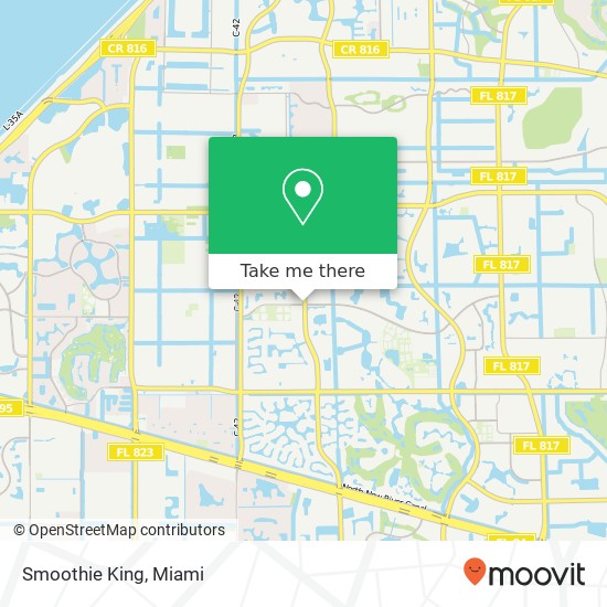 Smoothie King map