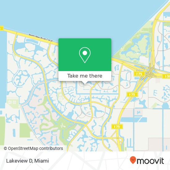 Mapa de Lakeview D