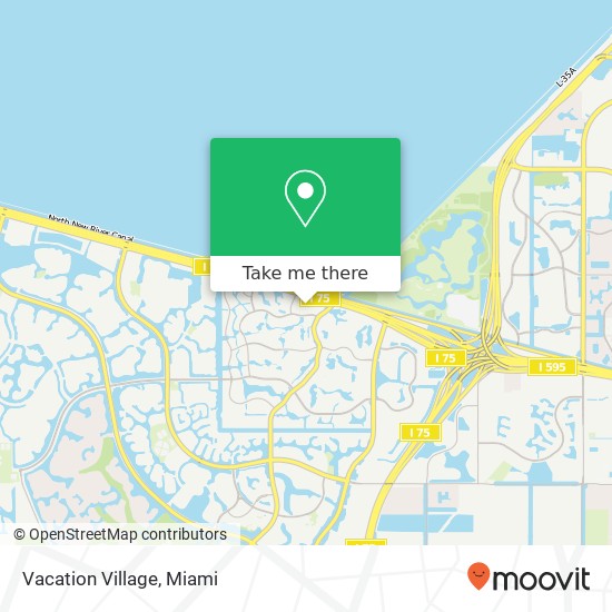 Vacation Village map