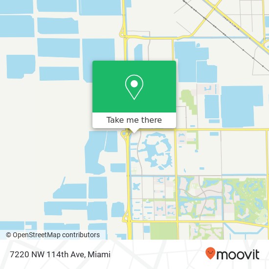 Mapa de 7220 NW 114th Ave