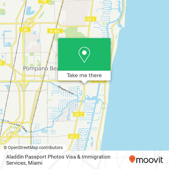 Mapa de Aladdin Passport Photos Visa & Immigration Services