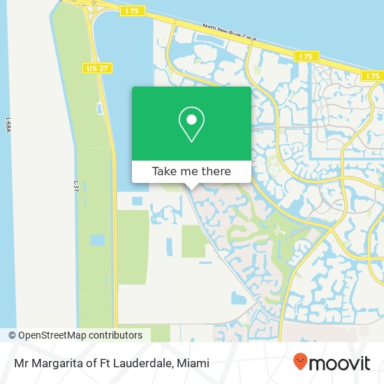 Mr Margarita of Ft Lauderdale map