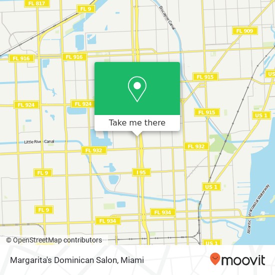 Margarita's Dominican Salon map