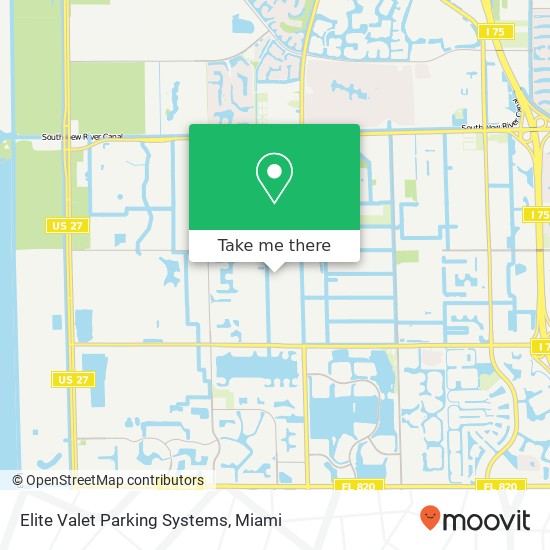 Elite Valet Parking Systems map