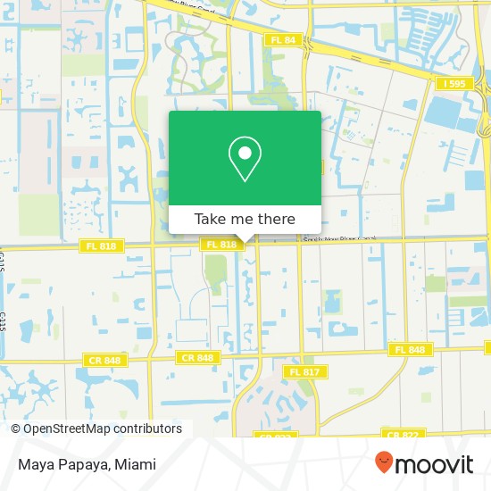 Maya Papaya map