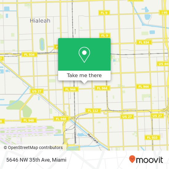 5646 NW 35th Ave map