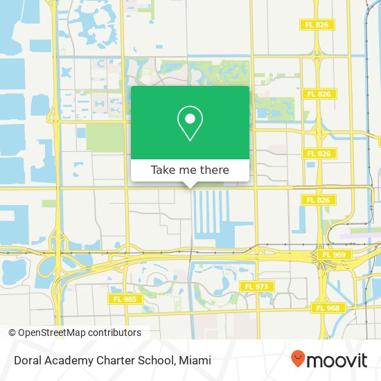 Doral Academy Charter School map