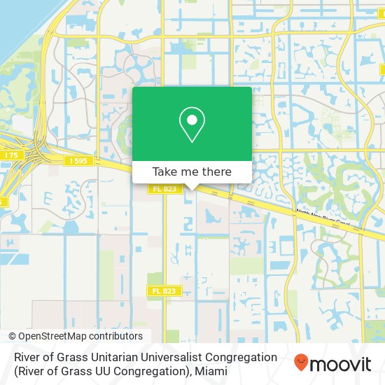 Mapa de River of Grass Unitarian Universalist Congregation (River of Grass UU Congregation)
