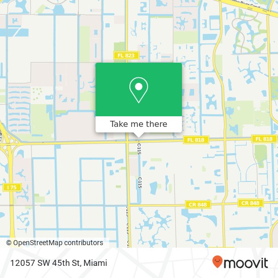 12057 SW 45th St map