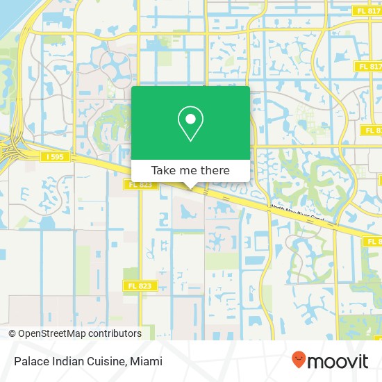 Palace Indian Cuisine map