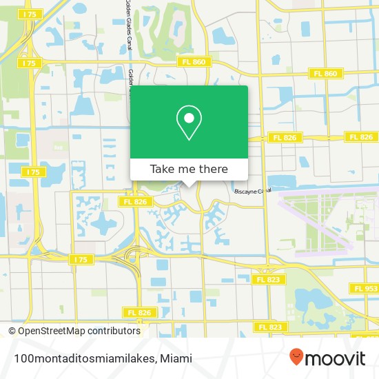 100montaditosmiamilakes map