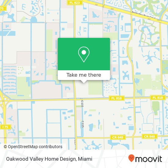 Oakwood Valley Home Design map