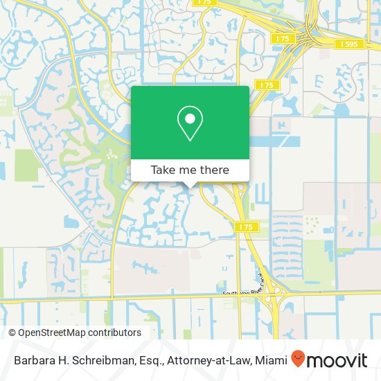 Barbara H. Schreibman, Esq., Attorney-at-Law map