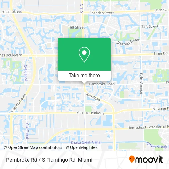 Pembroke Rd / S Flamingo Rd map