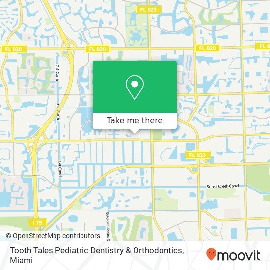 Tooth Tales Pediatric Dentistry & Orthodontics map