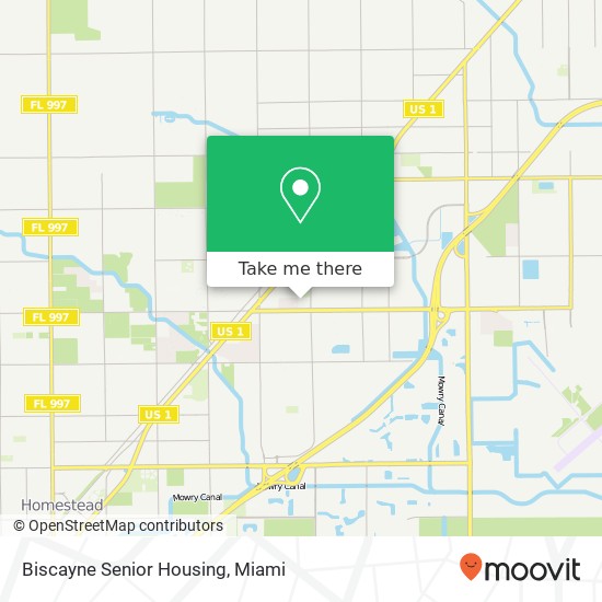 Biscayne Senior Housing map