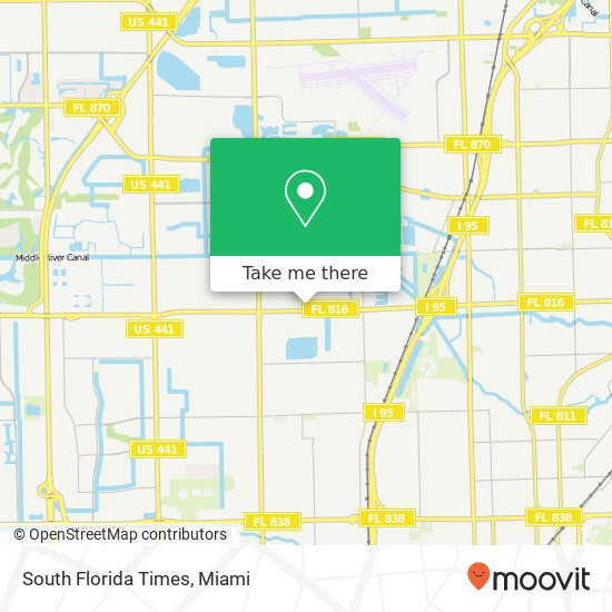 Mapa de South Florida Times