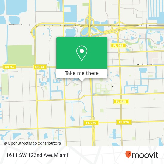 1611 SW 122nd Ave map
