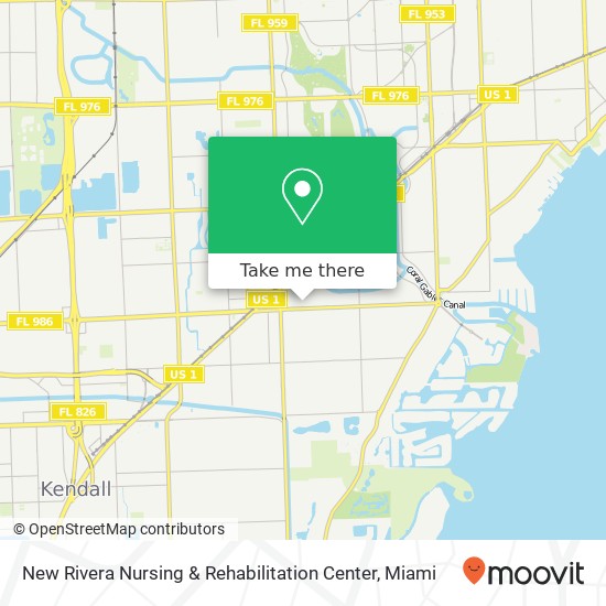 New Rivera Nursing & Rehabilitation Center map