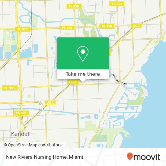 New Riviera Nursing Home map