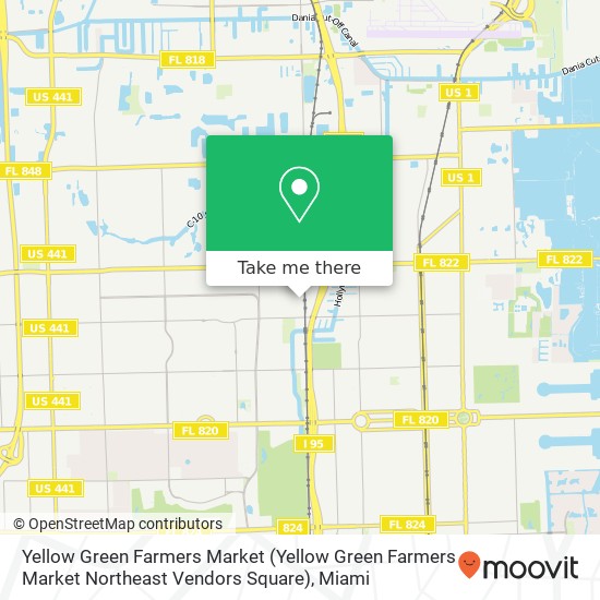 Yellow Green Farmers Market (Yellow Green Farmers Market Northeast Vendors Square) map