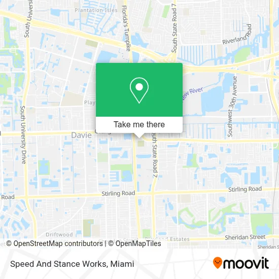 Speed And Stance Works map