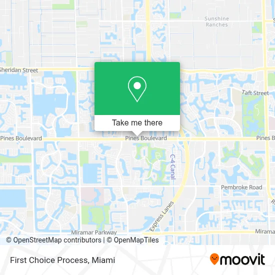 First Choice Process map