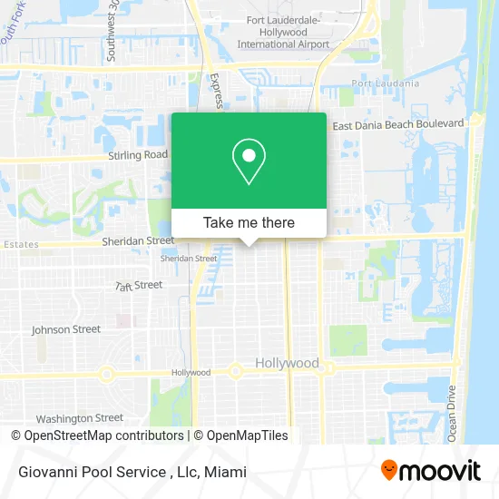 Giovanni Pool Service , Llc map