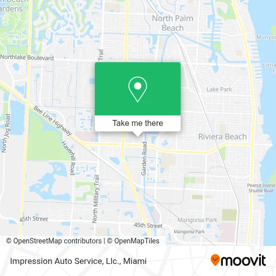 Impression Auto Service, Llc. map