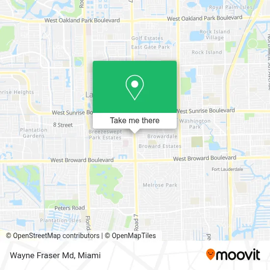 Wayne Fraser Md map