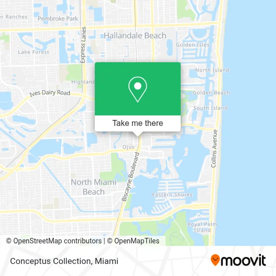 Conceptus Collection map