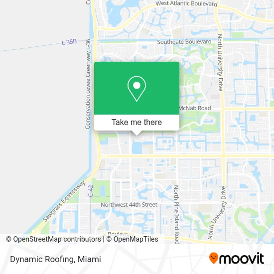 Dynamic Roofing map
