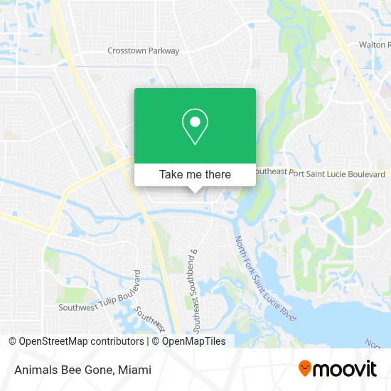 Animals Bee Gone map