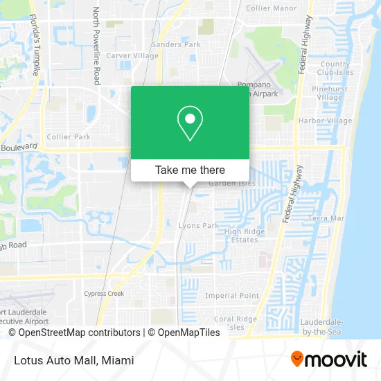 Lotus Auto Mall map