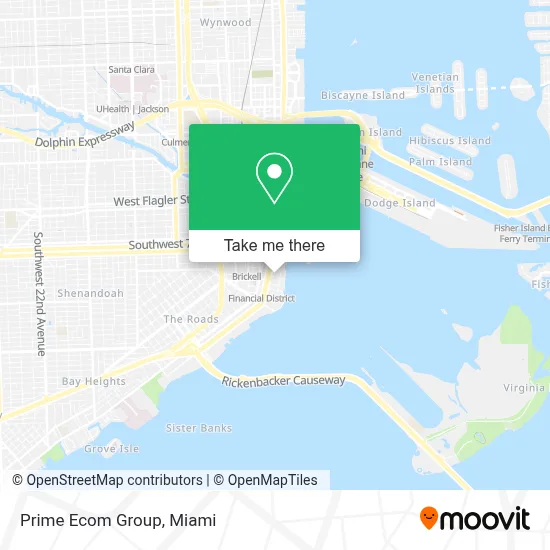 Prime Ecom Group map