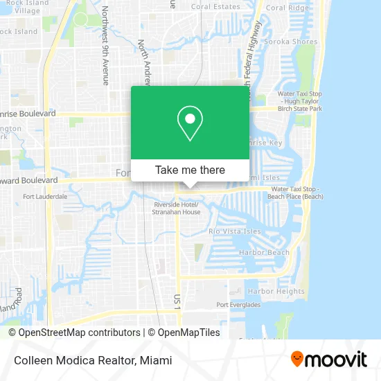 Colleen Modica Realtor map