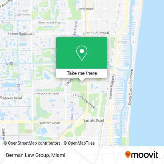 Berman Law Group map