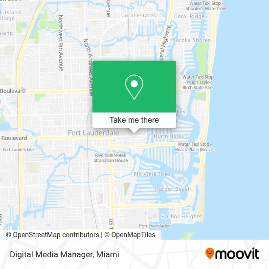 Digital Media Manager map