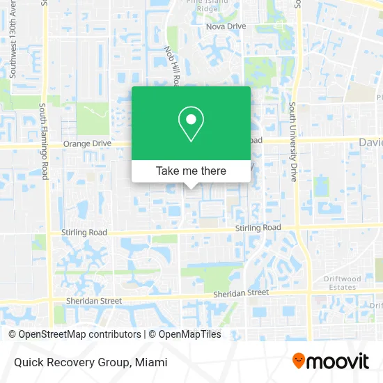 Quick Recovery Group map
